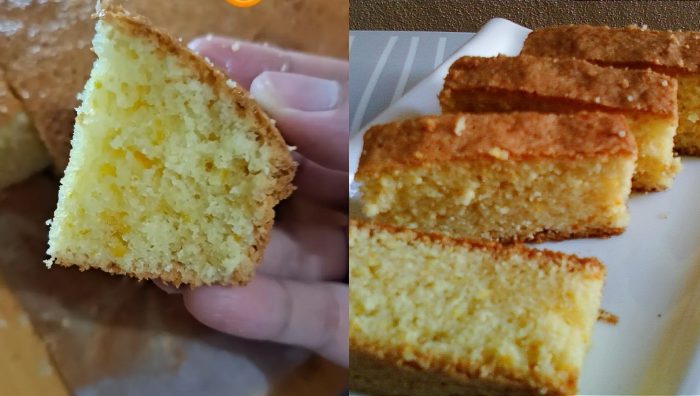 cara buat kek oren