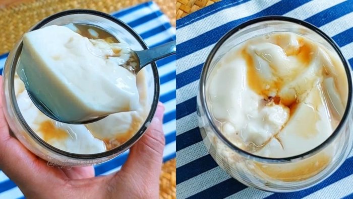 cara buat puding soya