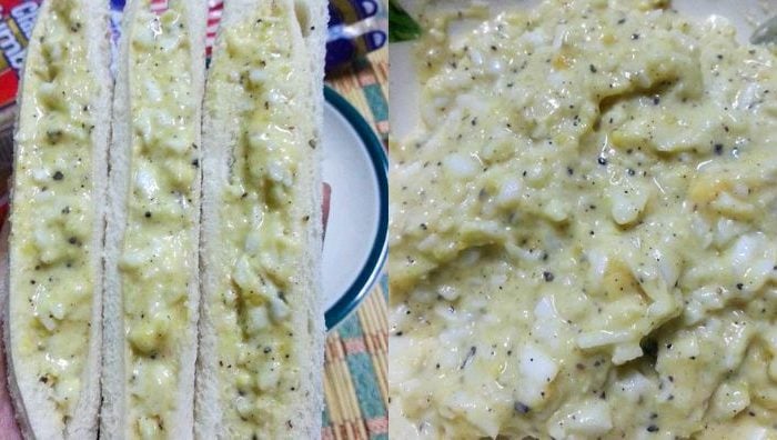 cara buat sandwich telur