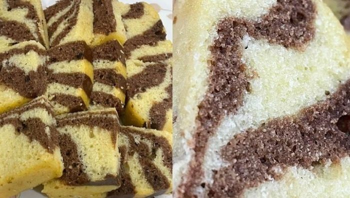 kek marmar coklat