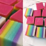 Kuih Lapis Pelangi Warna Warni, Sesuai Buat Hidangan Minum Petang Satu Keluarga