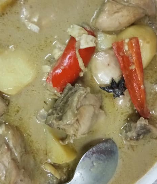 resepi ayam masak kurma