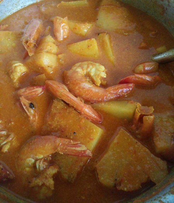 resepi gulai lemak udang