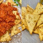 Resipi Nachos Rangup Guna Kulit Tortilla, Cicah Dengan Isi Daging Bolognese