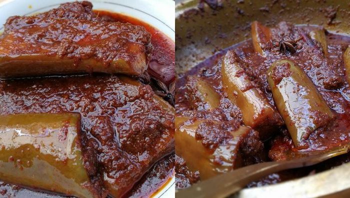 resepi pajeri terung simple