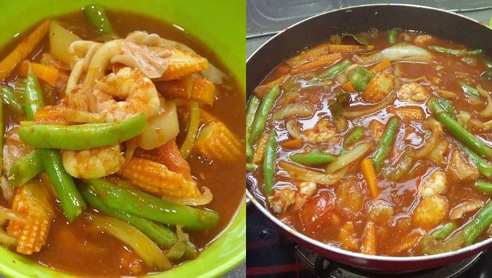 paprik udang