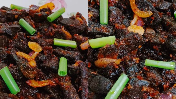 resepi sambal paru