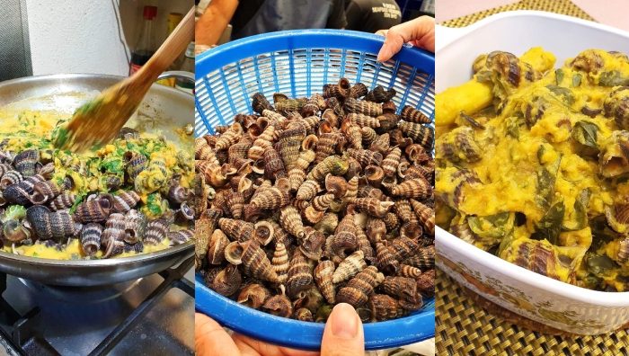 siput sedut masak lemak