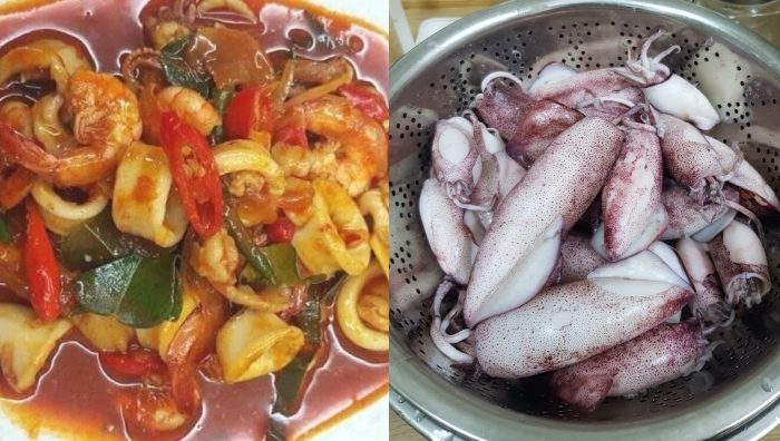 resepi sotong paprik
