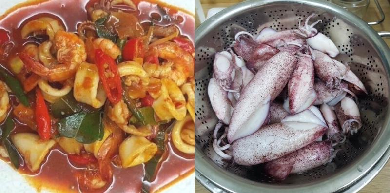 resepi sotong paprik