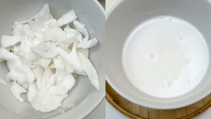 cara buat santan