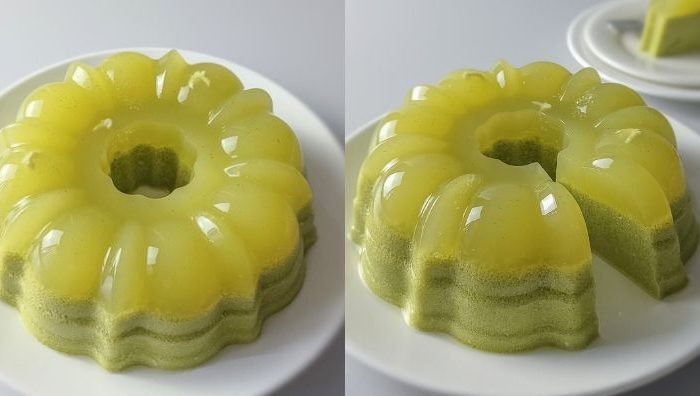 agar-agar santan pandan