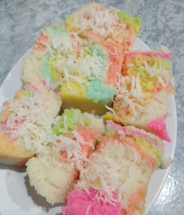 apam nasi sukatan cawan