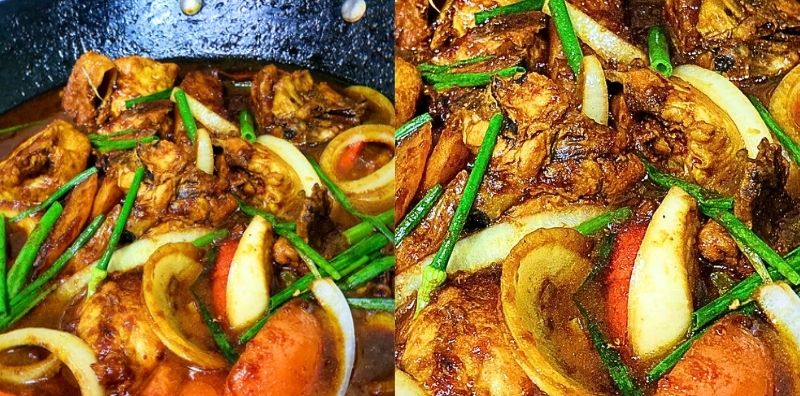 Ayam Masak Kicap Lada Hitam, Belum Siap Masak Dah Tak Sabar Nak Makan!