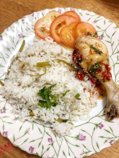 cara masak nasi ayam