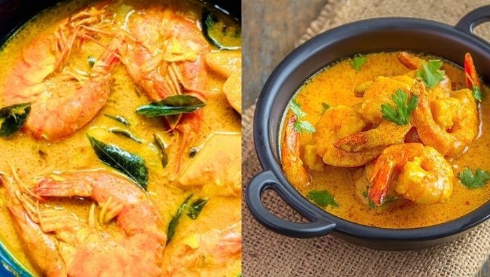 gulai udang nanas