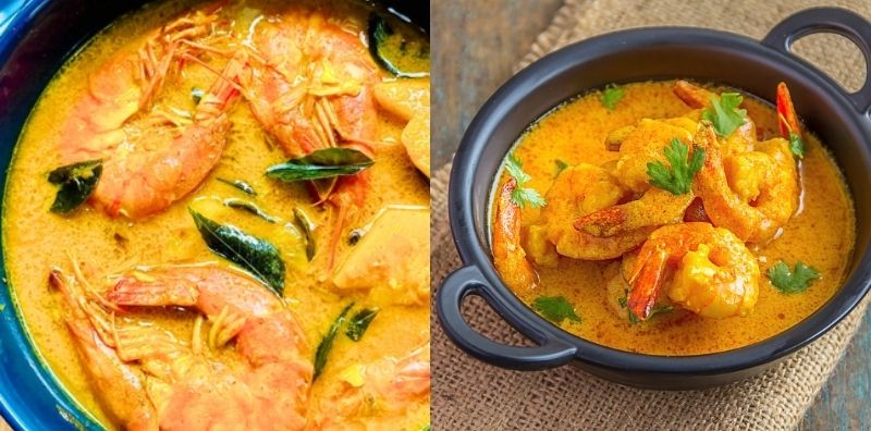 gulai udang nanas