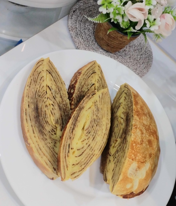 kek jantung pisang