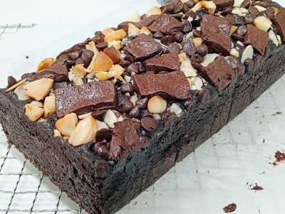 resipi kek pisang coklat