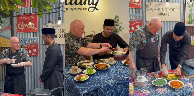 Video Memasak Pertemu Khairul Aming & PM New Zealand, Siap Sarapan Bersama!