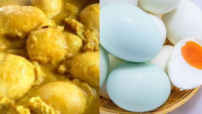 telur itik masak lemak