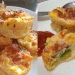 Resipi Muffin Telur Tomato Guna Air Fryer, Cara Mudah Tapi Mengenyangkan!