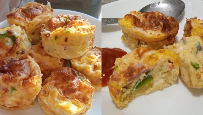 muffin telur