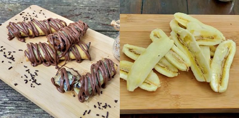 Popia Pisang Coklat Dengan 5 Bahan, Ringkas Tapi Rasa Macam Kayangan!