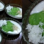 Resipi Kanom Piak Poon, Puding Pandan Yang Lemak Manis & Cair Dalam Mulut!