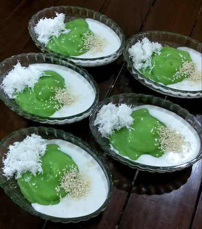 puding pandan