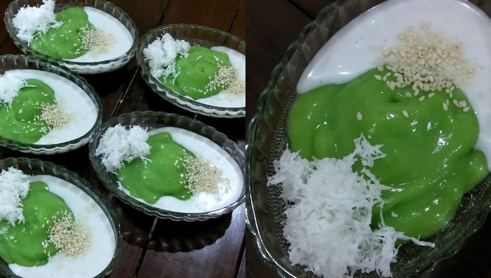 puding pandan