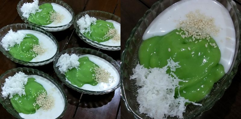 puding pandan