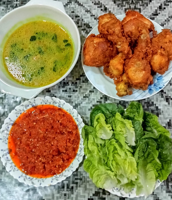 resepi nasi ayam penyet