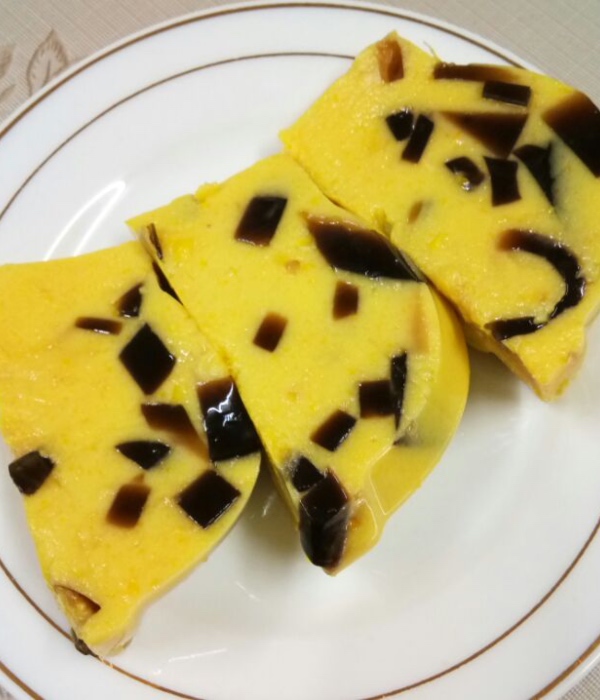 resepi puding jagung cincau