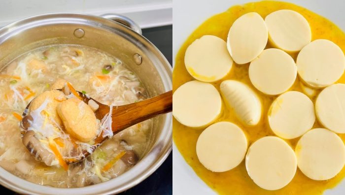 resepi sup tauhu telur