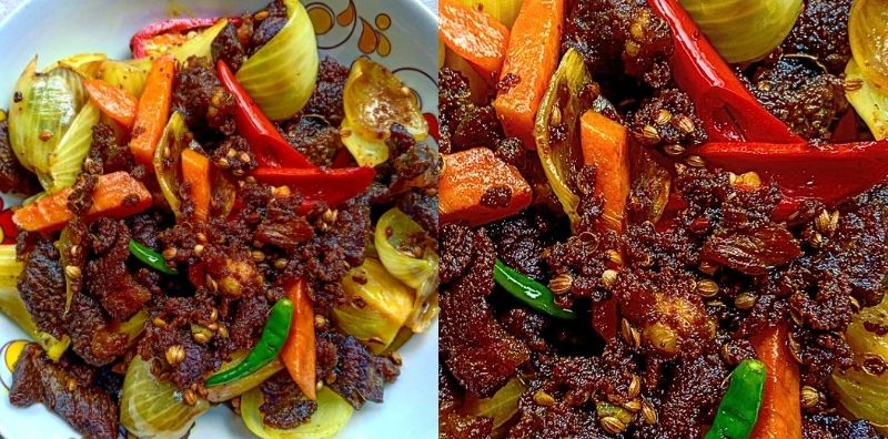 resipi daging masak ketumbar