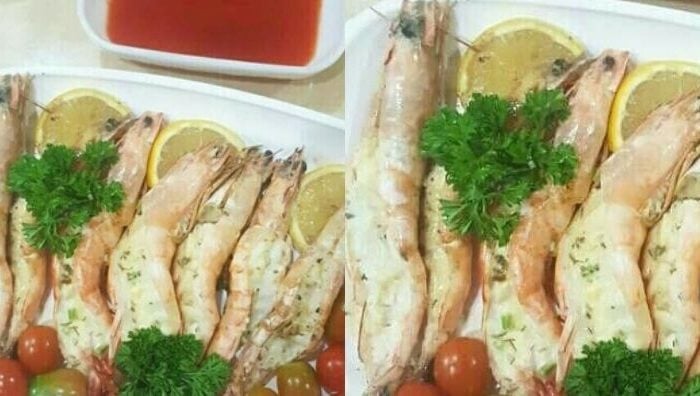 udang bakar cheese