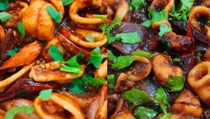 sotong gajus ala Thai