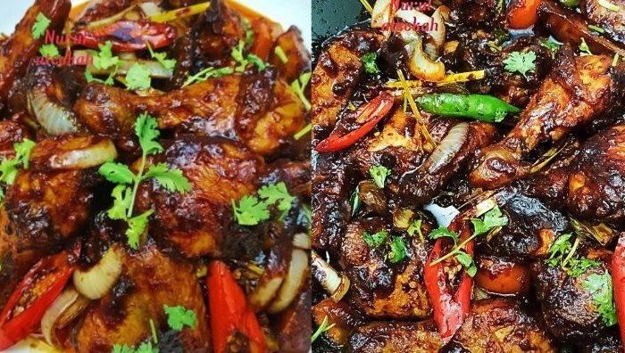 ayam masak kicap pedas