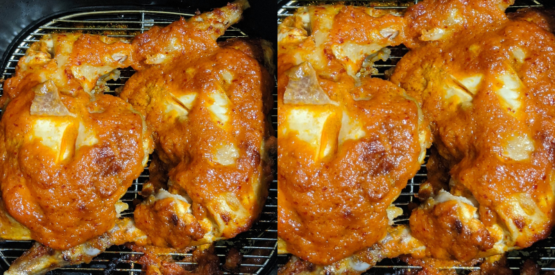 Resipi Ayam Percik Guna Air Fryer, Cara Mudah Tapi Terlajak Sedap!