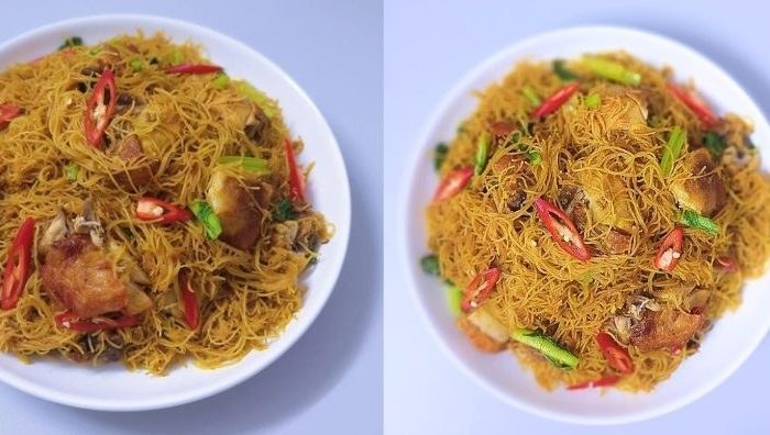 bihun goreng kari