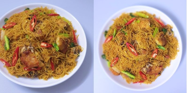 bihun goreng kari