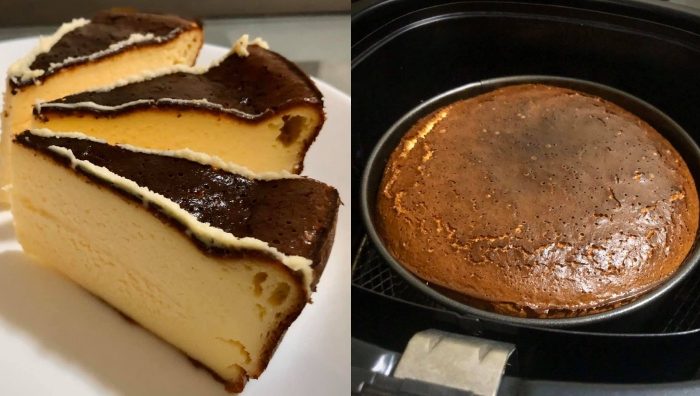 burnt cheesecake air fryer