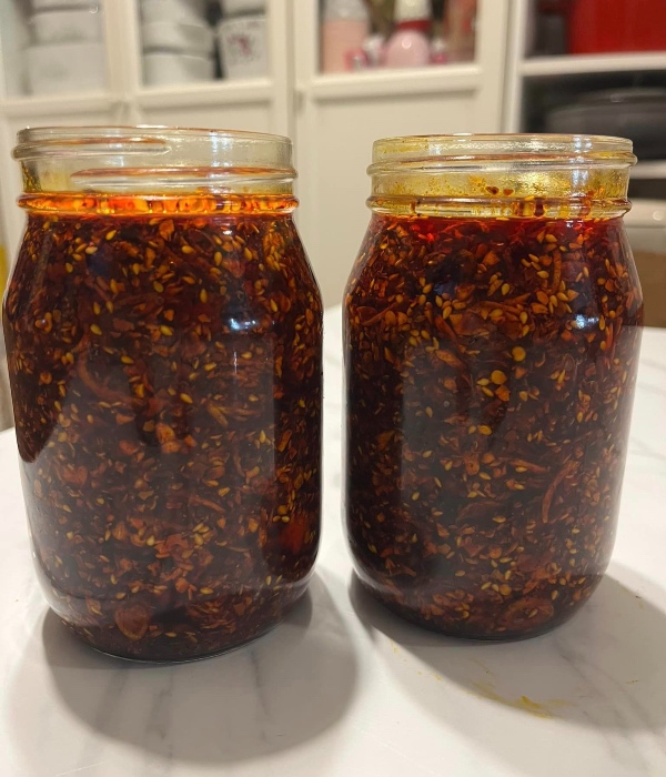 cara buat chili oil