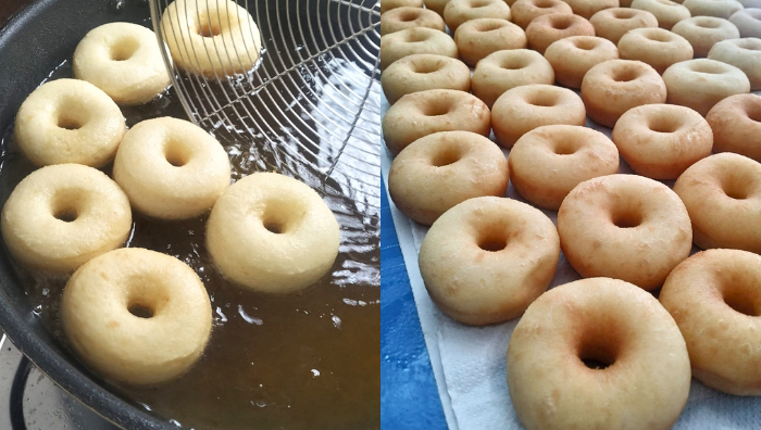cara buat donut frozen