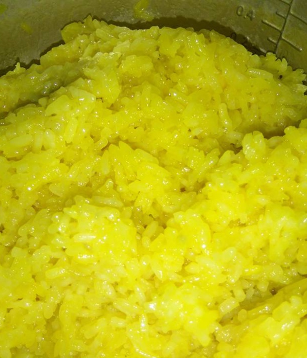 cara masak pulut kuning