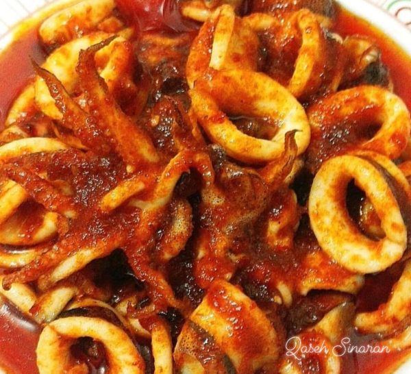 cara masak sotong sambal 