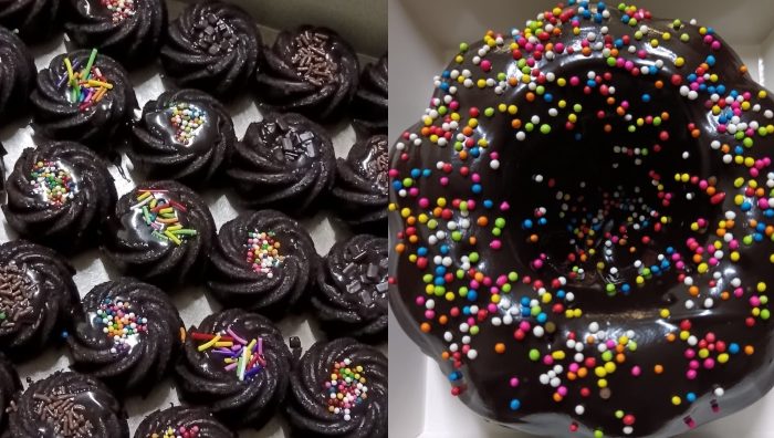 kek coklat moist leleh