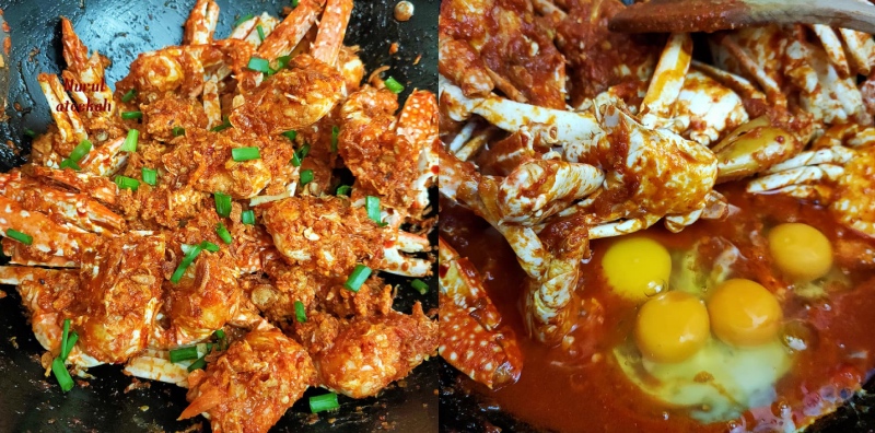 ketam sambal telur