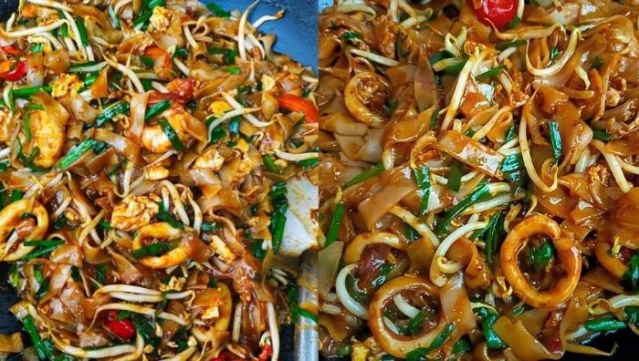 kuetiau basah seafood